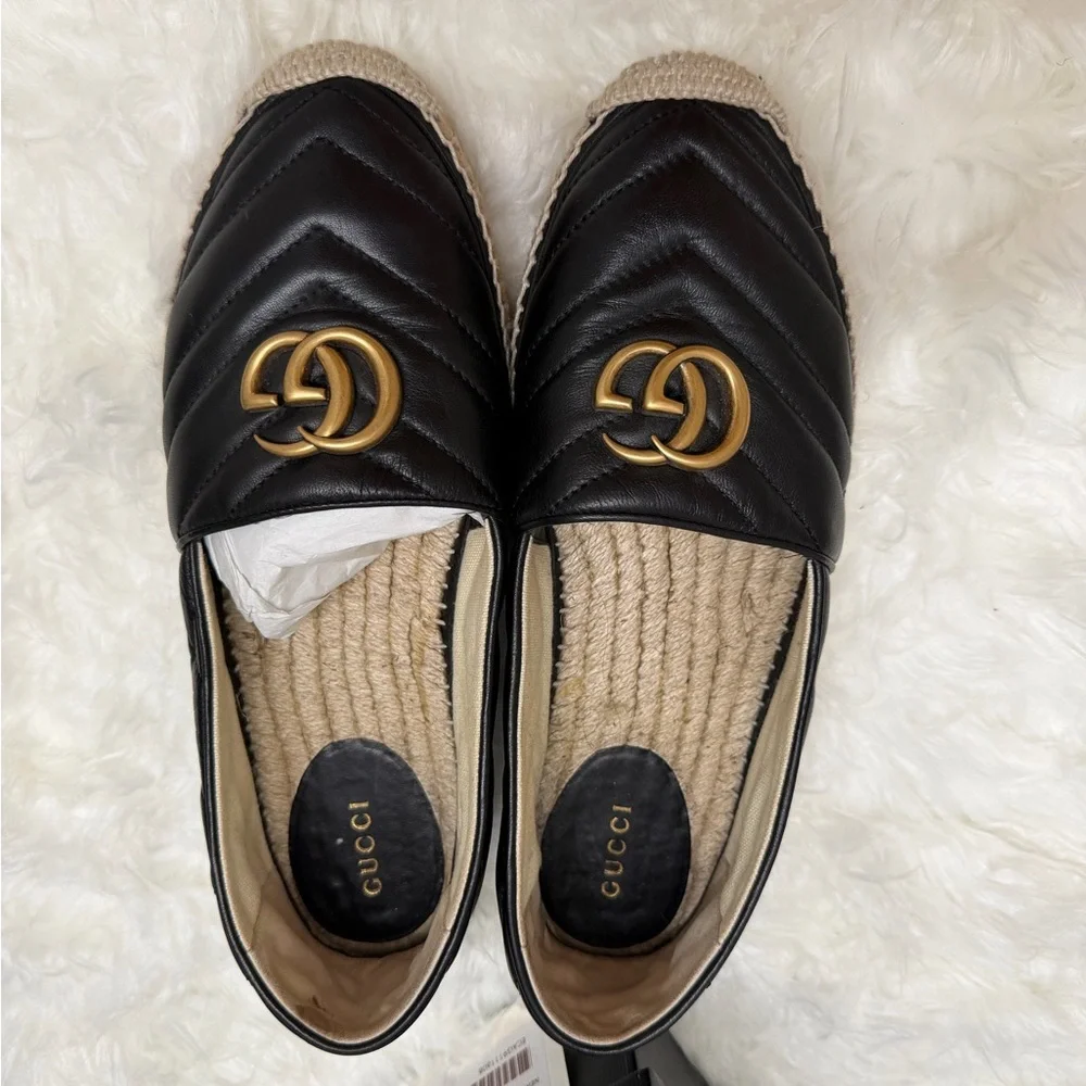 GUCCI Nappa Charlotte Mules